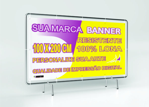 Banner 1,00m x 2,00m